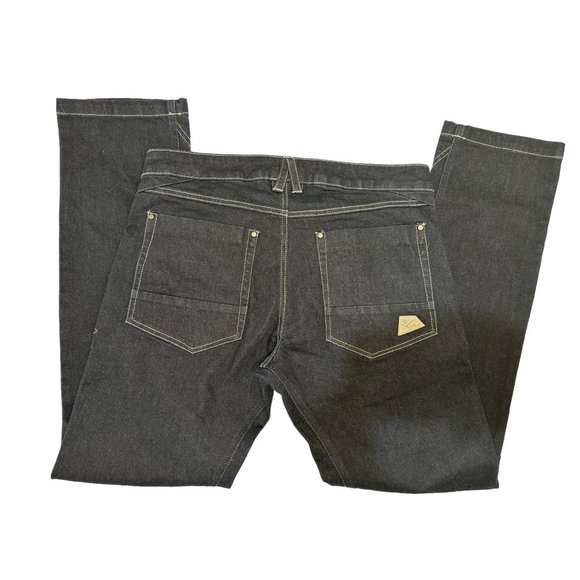 Rab The Mountain People Straight Jeans Mens 35x32 Blue Mid Rise Denim Outdoors - Picture 6 of 16